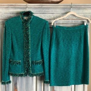 St.John Knit 2 Piece Suit